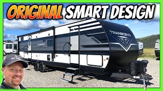 Creative New RV Sleeps Taller People 2023 Transcend 321BH Travel Trailer by Grand Design RV [upl. by Aigil]