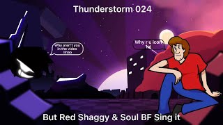 Thunderstorm 024 but Red Shaggy amp Soul BF sing it Hotline Edition [upl. by Ellinej]