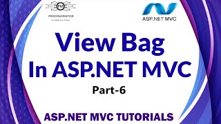 06  View Bag In ASPNET MVC  Passing Data From Controller To View  ViewBag  MVC HindiUrdu [upl. by Eicam]