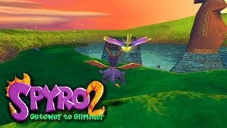 Lets Play Spyro 2 Gateway to Glimmer Part 4  Idol Springs [upl. by Retsub]