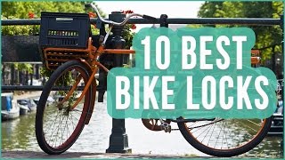 Best Bike Lock 2016 TOP 10 Bicycle Locks  TOPLIST [upl. by Lladnik]