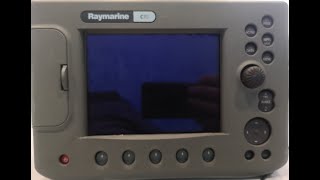 RAYMARINE C70 RIPARAZIONE PROBLEMA SCHERMO PARTE 12 [upl. by Xena215]