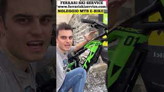 Noleggio biciclette Ebike vicino a Milano da Ferrari Ski Service [upl. by Obnukotalo]