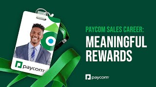 Paycom Sales Career Dream Big Live Large [upl. by Hadrian784]