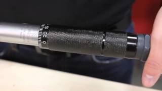 How to use TEKTON 24340 12Inch Drive Click Torque Wrench [upl. by Nomael357]