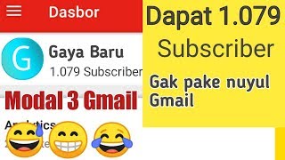 Cara Baru Menambah Subscriber YouTube Dengan Sonuker Subpals Ytpals [upl. by Conant]