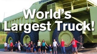 Worlds Largest Tandem Axle Rear Dumping Truck  The Terex Titan [upl. by Yttocs]