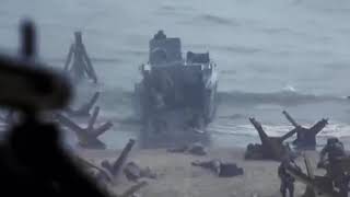 MG42 in Omaha Beach DDay landing [upl. by Vento]