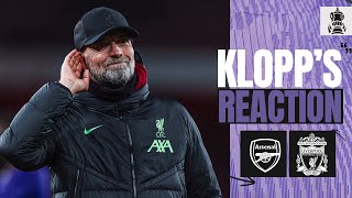 Klopps Reaction SecondHalf Performance Finding Solutions  Arsenal 02 Liverpool [upl. by Tombaugh]