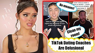 TikToks WORST Dating Coaches Will Keep You SINGLE  Trans Woman Reacts [upl. by Glarum]