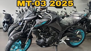 NOVA YAMAHA MT03 2025  VEJA O QUE MUDOU E PREÇO ATUALIZADO EM 27062024 [upl. by Pena89]