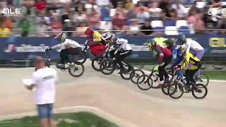 UEC BMX CUP 2024 Round 10 Valmiera B14 final [upl. by Jonny903]