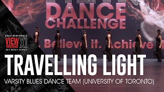 Travelling Light  Varsity Blues Dance Team University of Toronto  VIEW Dance Challenge [upl. by Zebulen]