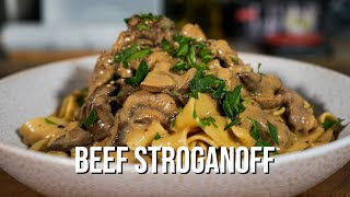 How To Make Beef Stroganoff  Easy 30 Minute Recipe [upl. by Irrak]