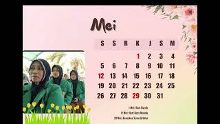 Kalender 2025HATIMAH KLS C PJJ PAI [upl. by Hammel]