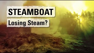 Steamboat Losing steam Yellowstone Volcano Update Dec 2023 [upl. by Aimit]