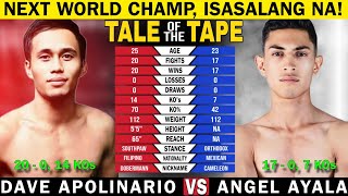 🥊SINAKMAL ng Pinoy DOBERMANN PhDave Apolinario vs MexAngel Ayala Full Last Fight Highlights [upl. by Atsugua]