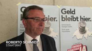 Roberto Schmidt befürwortet die Energiestrategie 2050 [upl. by Etakyram]