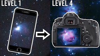 4 Levels of ORION NEBULA  Beginner to Advanced Astrophotography [upl. by Leuneb]