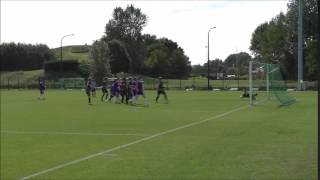 Andonline U17 RSCA  KSC Lokeren free kick Alan Mayanga [upl. by Shay]