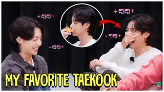 My Favorite Jungkook And V Moments Taekook Moments [upl. by Trust]