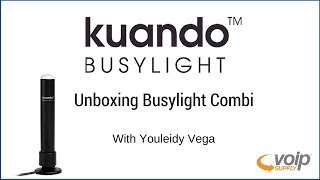 Kuando Busy Light Combi Unboxing  VoIP Supply [upl. by Attenhoj441]