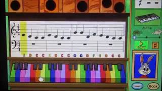 Reader Rabbit Second Grade Music Game Video Request by Odie Dog [upl. by Arabeila]