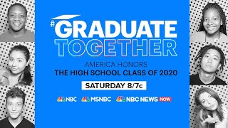 Graduate Together America Honors The High School Class Of 2020  NBC News [upl. by Nawk]