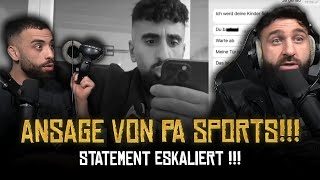 ANSAGE STATEMENT VON PA SPORTS AN JIGZAW 😱 ESKALATION IM STATEMENT  SINANG STREAM HIGHLIGHTS [upl. by Herrington]