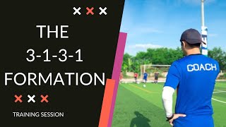 Soccer TACTICS  The 3131 Formation for 9v9 Age Groups [upl. by Goodrow]