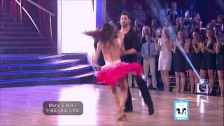 Meryl Davis Maks 31714 Dancing With The Stars skater olympics Meryl Davis [upl. by Ennyroc267]