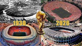 All FIFA World Cup Stadiums 19302026 [upl. by Grefer]