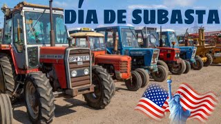 ‼️SUBASTA de TRACTORES agrícolas de segunda mano y NUEVOS en Estados Unidos 2023‼️ [upl. by Ahseym]