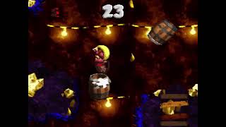 Squawkss Shaft Warp Barrel Bonus amp DK Coin Donkey Kong Country 2 [upl. by Ecyla]