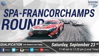 REPLAY  SpaFrancorchamps Round 2017  Qualifications [upl. by Gaw]