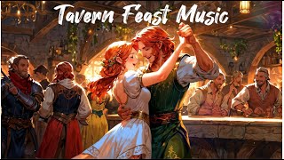 Epic Fantasy Tavern Feast  Medieval Party Music Compilation [upl. by Bannasch]