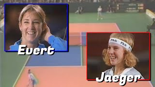 Chris Evert Lloyd vs Andrea Jaeger  LION LADIES CUP TENNIS 82 ライオン・レディス・カップ・テニス [upl. by Ikairik160]