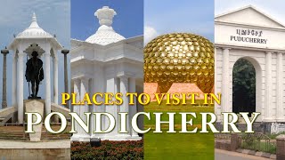 Best Tourist Places of Pondicherry  Visit Puducherry Tourism [upl. by Tterrej]