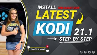 ⬇️ Install Kodi ⬇️ NEW amp Stable Release v211 Omega on Firestick amp Android [upl. by Leirvag]