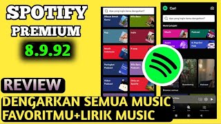 Review apk spotify mod terbaru 2024  v 8992  spotify mod apk 2024 premium [upl. by Keelia466]