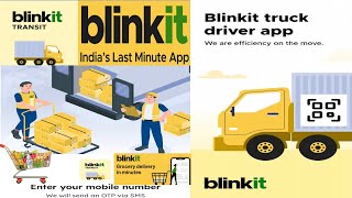 Blinkit truck driver  Blinkit truck driver app  Blinkit truck driver Job Salary blinkit [upl. by Balkin]