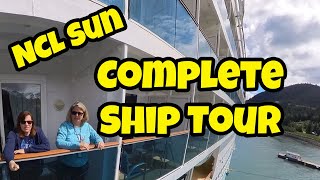 Norwegian Sun Complete Ship Tour [upl. by Lehcir]