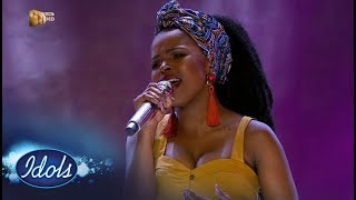 Top 3 Reveal Yanga – Mkulumsebenzi – IdolsSA  Mzansi Magic [upl. by Cerellia]