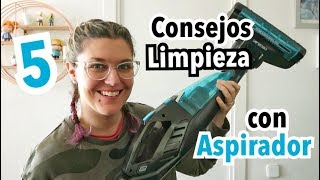 5 TRUCOS DE LIMPIEZA  Orden y Limpieza en el Hogar con Aspiradora  OPINION CONGA ERGOEXTREME [upl. by Ellon707]