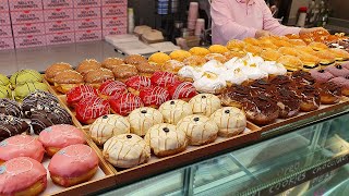 20 Kinds of Donuts Every Day Homemade Place from Dough to Topping  Korean Food ASMR [upl. by Asille]