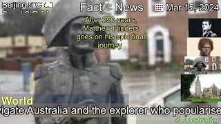 LatestAfter 250 years Matthew Flinders goes on his epic final journey [upl. by Lanita447]