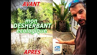 tuto fabriquer un désherbant écologique [upl. by Hnah]