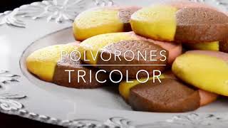 Como Hacer POLVORONES Tricolor [upl. by Eicrad]