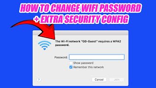 How To Change WiFi Password On Any Router [upl. by Inhoj358]