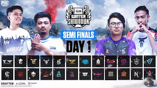 DRS Winter Showdown  Semi Finals Day 1 [upl. by Asilat]